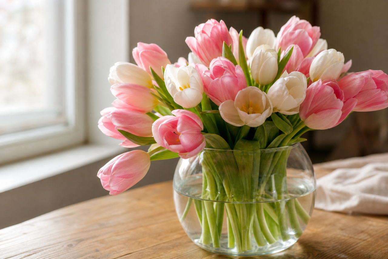 Tulpen langer mooi houden: 7 tips die echt werken